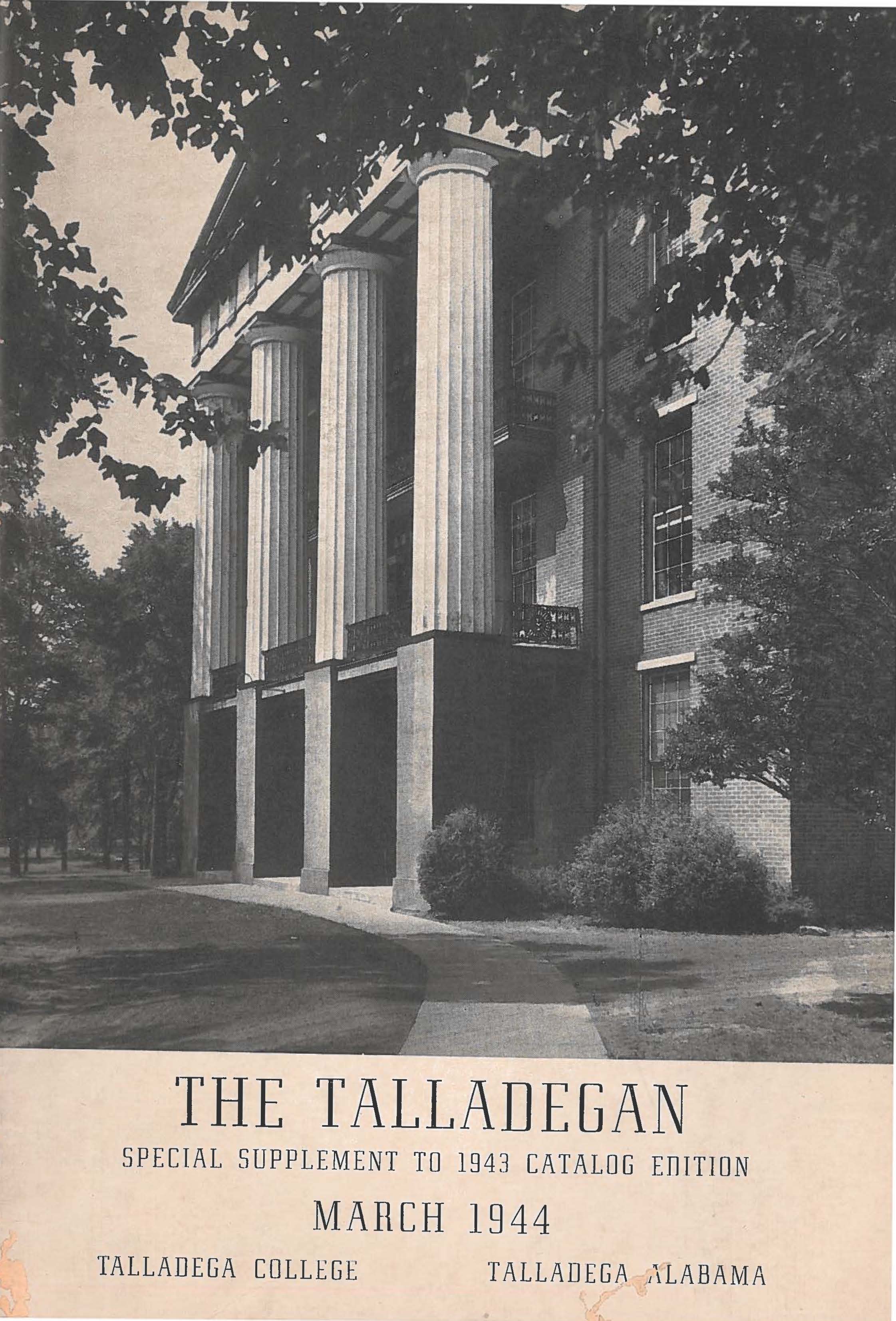 Talladega College 1944 Special Supplement