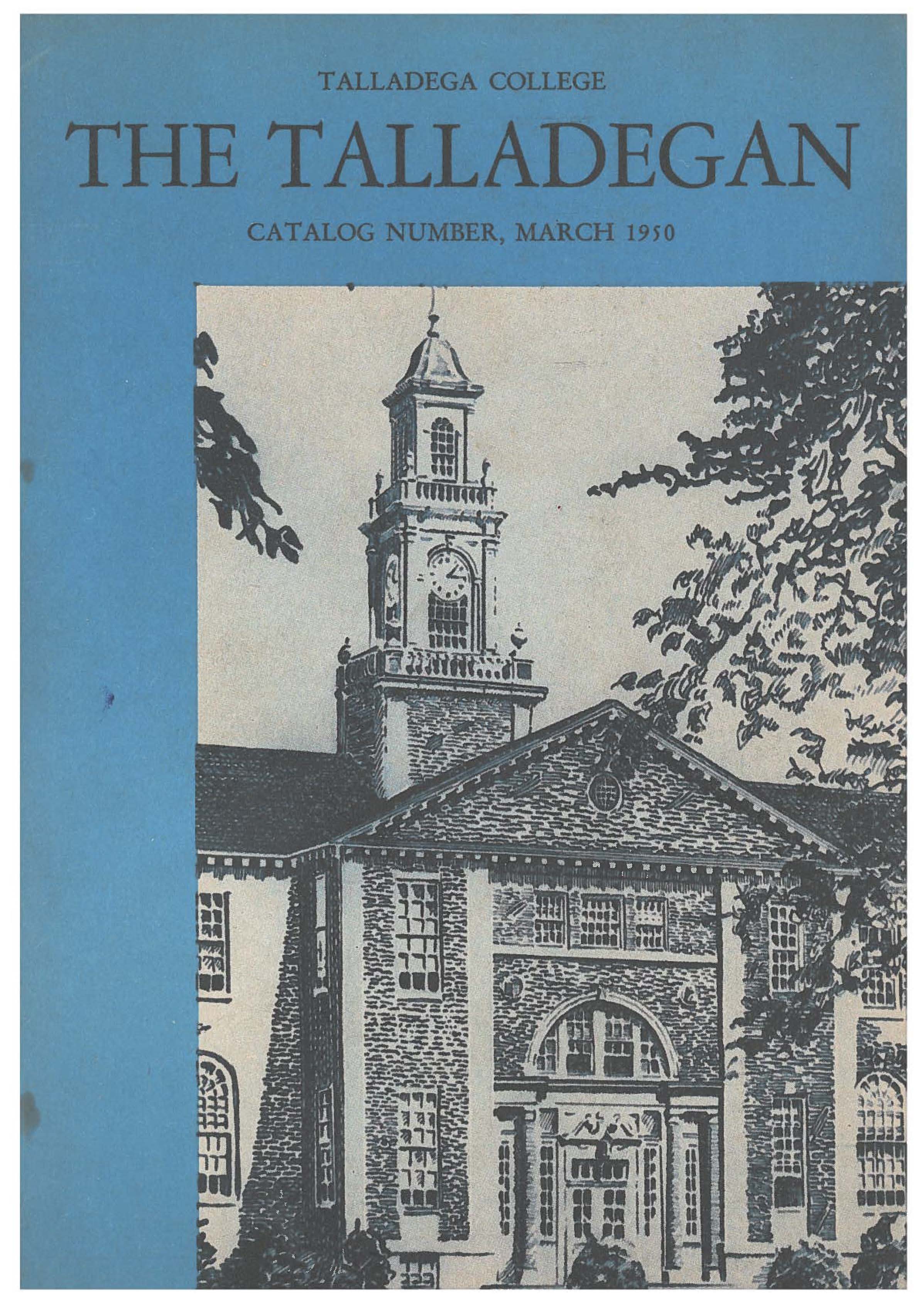 Talladega College Catalog 1950