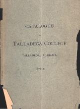 Talladega College Catalog 1875-1876