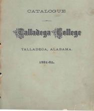 Talladega College Catalog 1881-1882