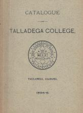 Talladega College Catalog 1895-1896