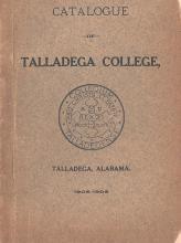 Talladega College Catalog 1905-1906