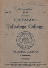 Talladega College Catalog 1908-1909