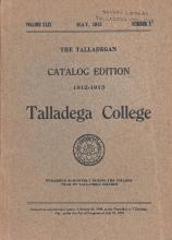 Talladega College Catalog 1912--1913