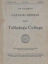 Talladega College Catalog 1916-1917