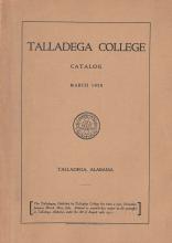 Talladega College Catalog 1935