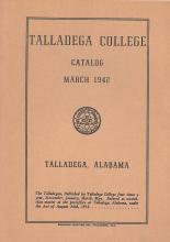Talladega College Catalog 1942