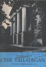 Talladega College Catalog 1946